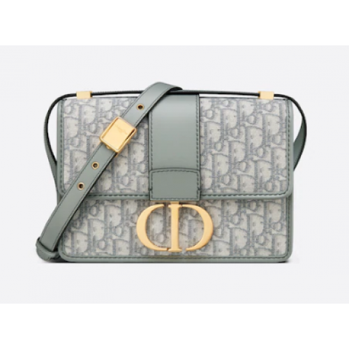 Dior 30 MONTAIGNE BAG Oblique Jacquard M9203UT Gray