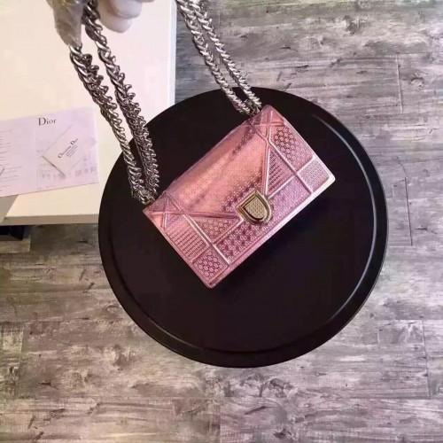 Dior Diorama Bag Original Leather CD13S Rose Gold