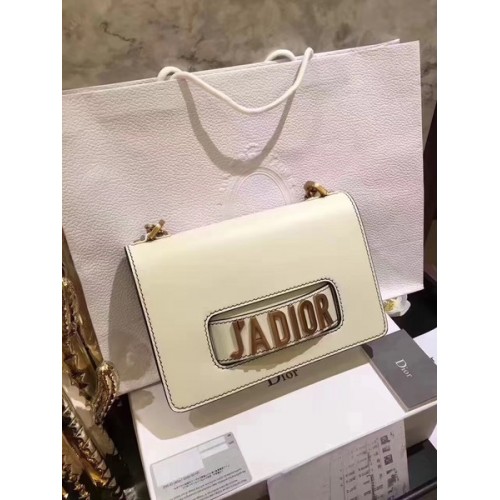 Dior JADIOR Flap Bag Calfskin CD9002 OffWhite
