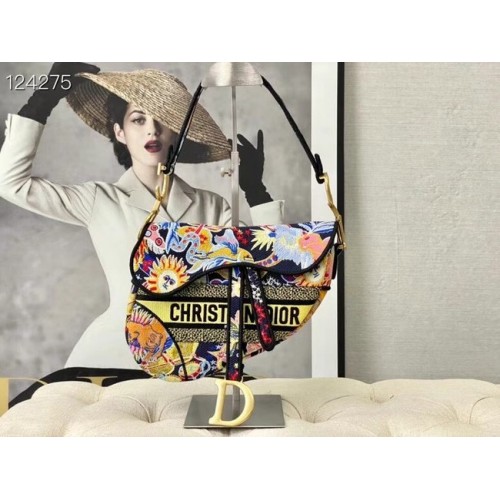 Dior SADDLE BAG Embroidery M0446