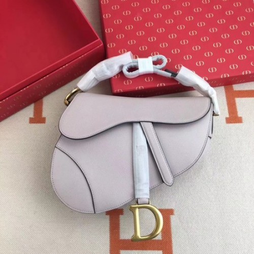 Dior SADDLE-TAS VAN KALFSLEER M0446C light violet