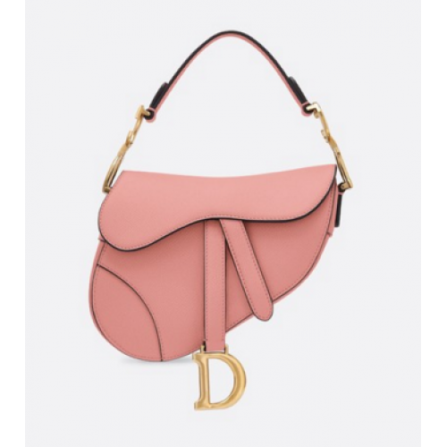 Dior SADDLE-TAS VAN KALFSLEER M0446C pink