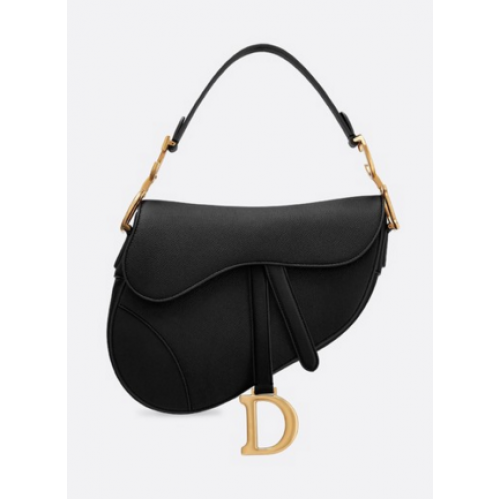 Dior SADDLE-TAS VAN KALFSLEER M0446CW black