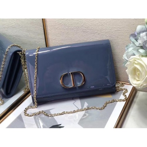 Dior leather Clutch bag M9205 blue