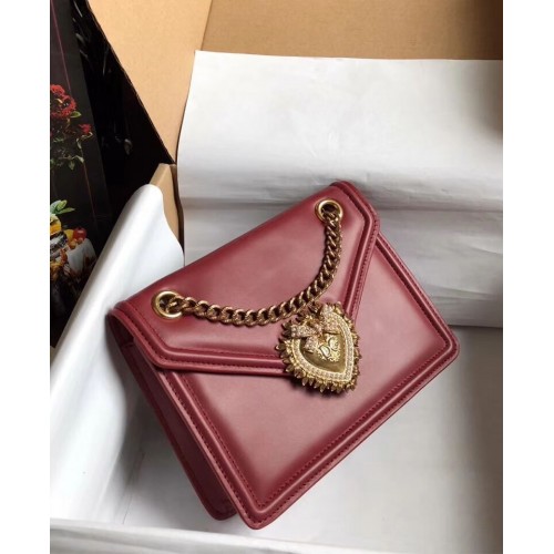 Dolce Gabbana Calfskin Leather 4046 Wine