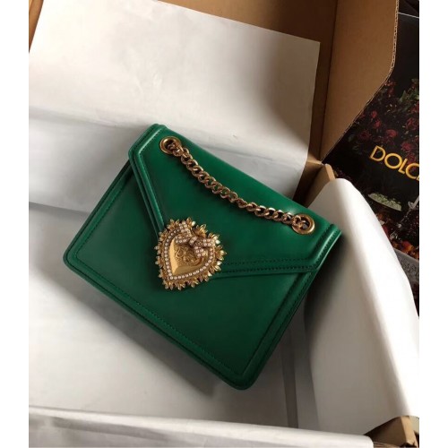 Dolce Gabbana Calfskin Leather 4046 green