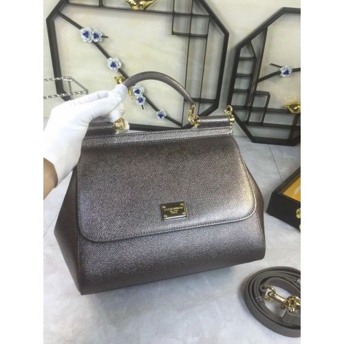 Dolce Gabbana Origianl Leather 4136 silver grey