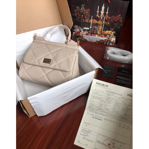 Dolce Gabbana Origianl Leather 4198 grey white