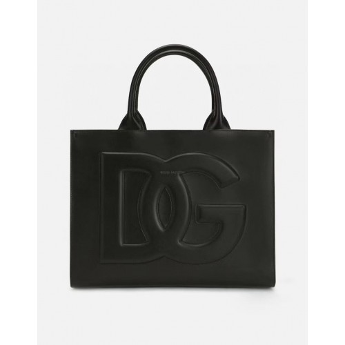 Dolce Gabbana Origianl Leather Shoulder Bag 3041 black