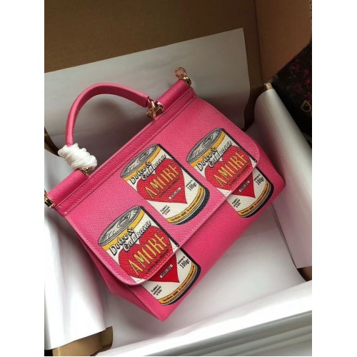 Dolce Gabbana SICILY Bag Calfskin Leather 4136-11