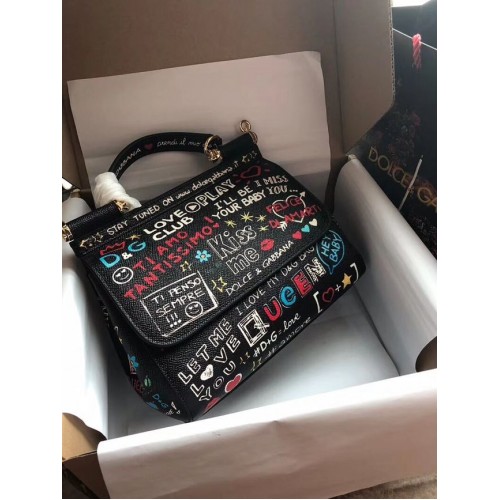 Dolce Gabbana SICILY Bag Calfskin Leather 4136-16