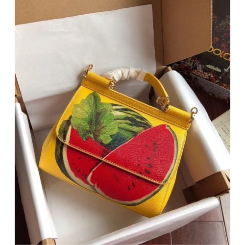 Dolce Gabbana SICILY Bag Calfskin Leather 4136-21