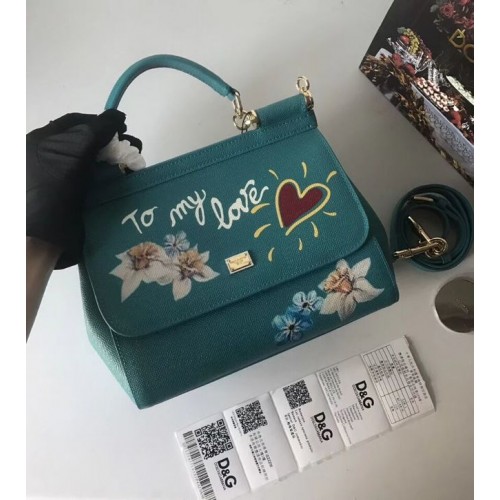 Dolce Gabbana SICILY Bag Calfskin Leather 4136-22