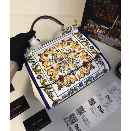 Dolce Gabbana SICILY Bag Calfskin Leather 4136-25