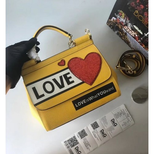 Dolce Gabbana SICILY Bag Calfskin Leather 4136-26