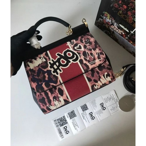 Dolce Gabbana SICILY Bag Calfskin Leather 4136-5