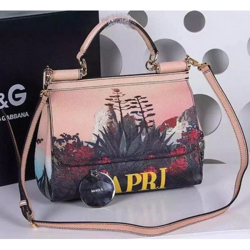 Dolce Gabbana SICILY Bag Calfskin Leather BB4137TAD