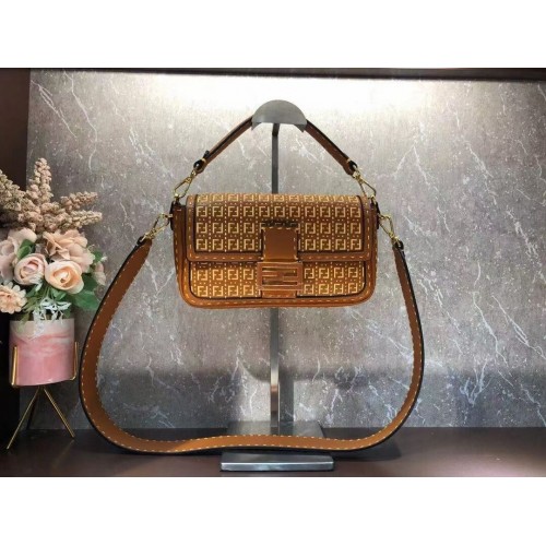 FENDI BAGUETTE Bag F1520 brown