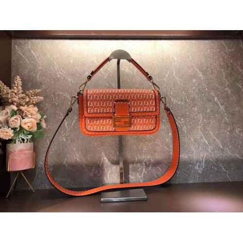 FENDI BAGUETTE Bag F1520 orange