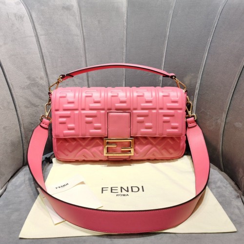 FENDI BAGUETTE  Shoulder Bag 8BS017 rose