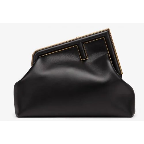 FENDI FIRST MEDIUM leather bag 8BP127AB black