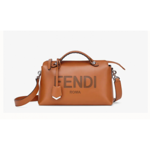 FENDI MEDIUM BY THE WAY leather Boston bag 8BL146A Brown