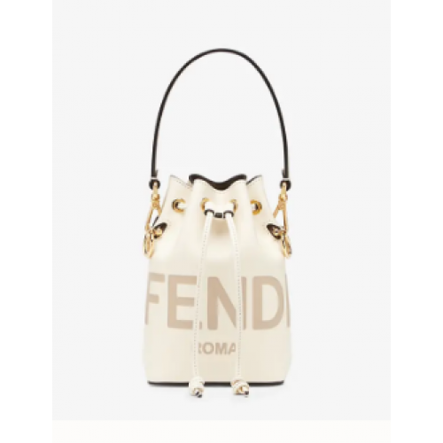 FENDI MON TRESOR beige leather mini-bag 8BS010