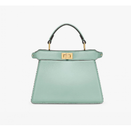 FENDI Peekaboo ISeeU Petite padded nappa leather bag 8BN335 sky blue