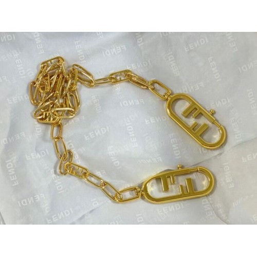 FENDI Shoulder strap gold 8792