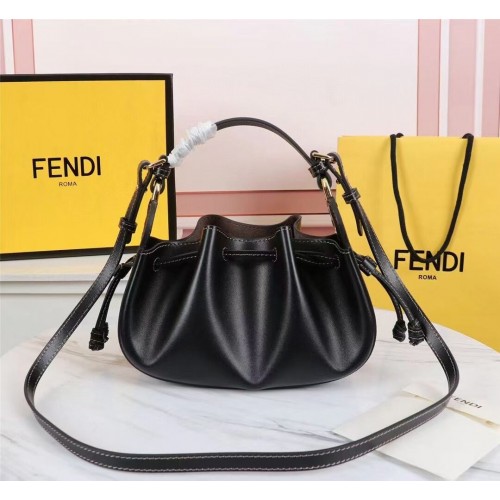 FENDI TOUCH leather bag 8BS059 black