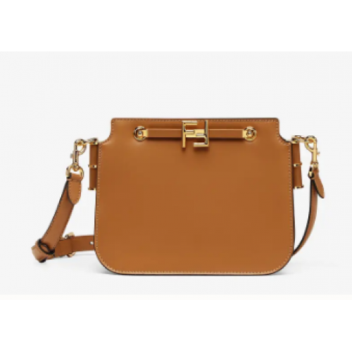FENDI TOUCH leather bag 8BT349AHK2 brown