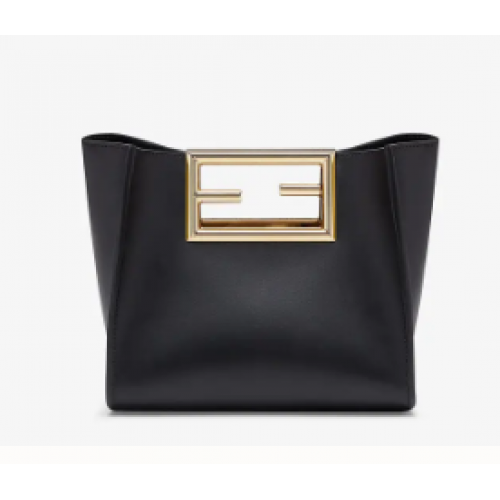 FENDI WAY small leather bag 5FB6846 black