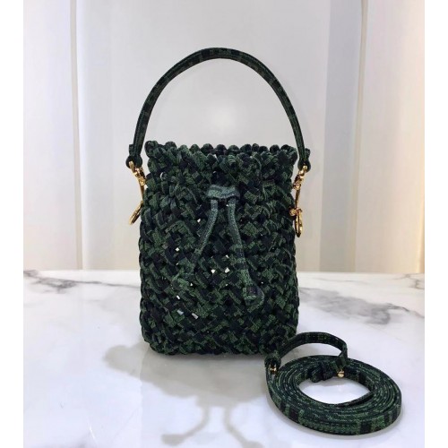FENDI fabric bag 8BR881 green