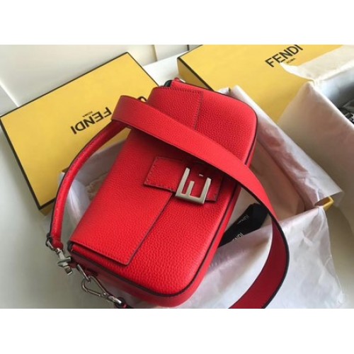 Fendi BAGUETTE Shoulder Bag 8BR600 red