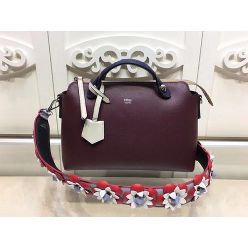 Fendi BY THE WAY Bag Original Calfskin Leather F21790 Wine