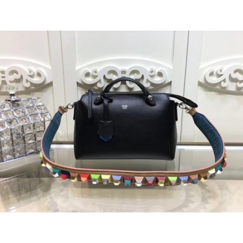 Fendi BY THE WAY Bag Original Calfskin Leather F2689 Black