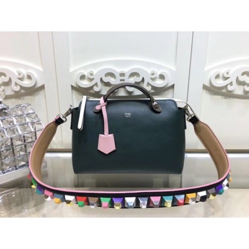 Fendi BY THE WAY Bag Original Calfskin Leather F2689 Green