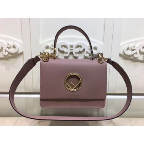 Fendi KAN I Leather Bag FD2670 Pink