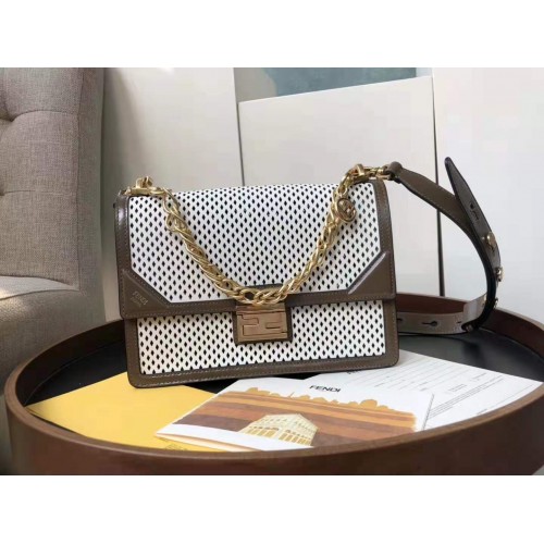 Fendi Original Leather FD6359 White&Brown