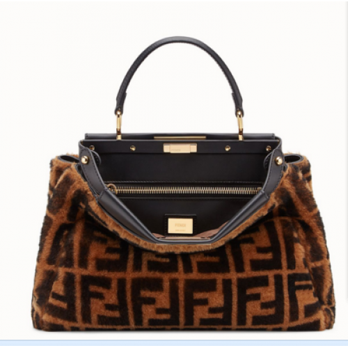 Fendi PEEKABOO REGULAR 8BN290A Brown