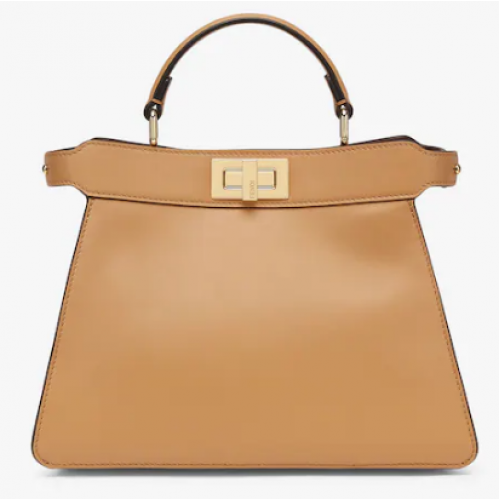Fendi Peekaboo Iseeu Small leather bag 8BN327A Brown
