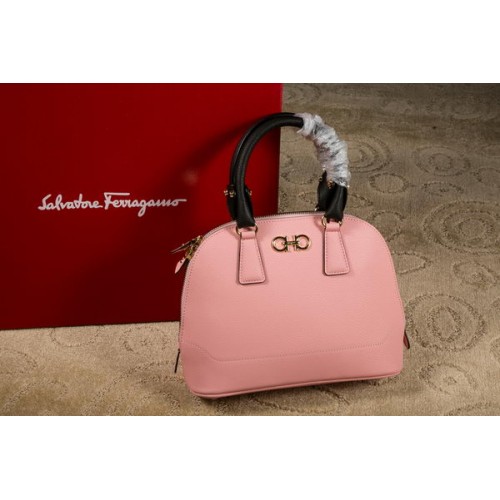 Ferragamo Medium Double Gancio Tote Bag 21E703 Pink