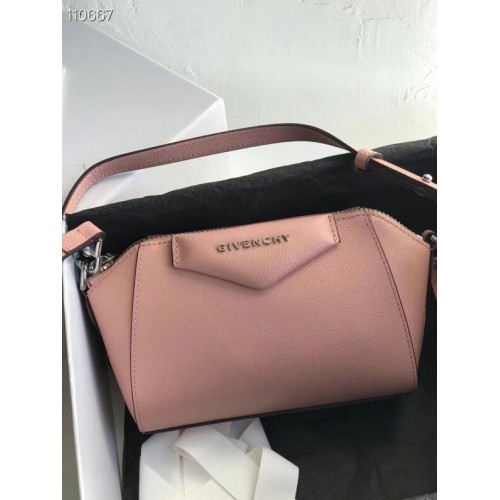GIVENCHY Original Leather Shoulder Bag 1870 pink