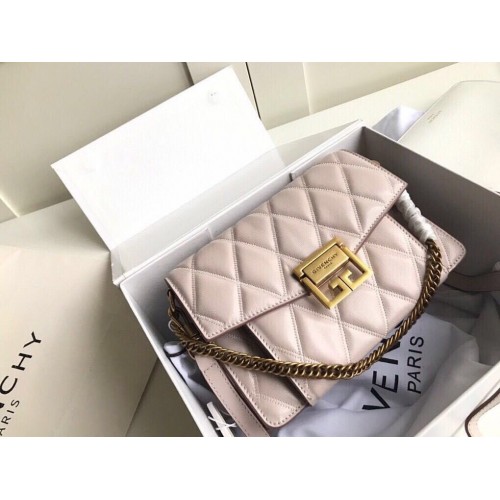 GIVENCHY Original Leather Shoulder Bag 6314 Beige