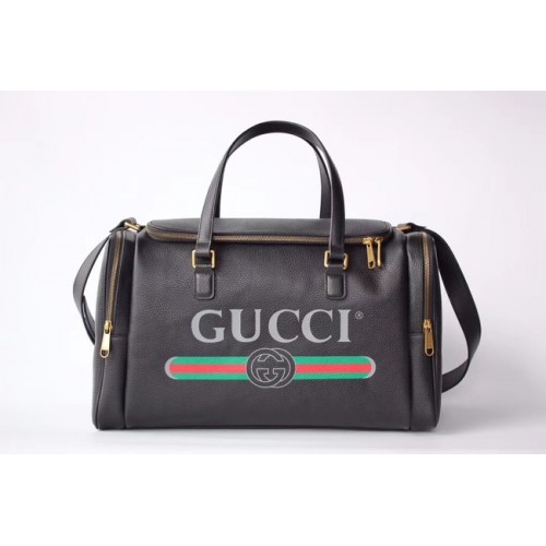 GUCCI GG Soho Leather Supreme Travelling bag 547837 black