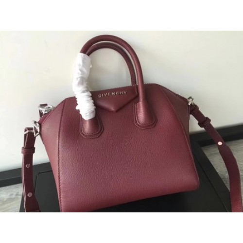 Givenchy Antigona Bag Calfskin Leather G9982 wine