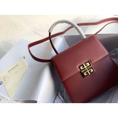 Givenchy Calfskin tote 2019 Burgundy
