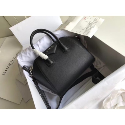 Givenchy Grained Calfskin Small Antigona Bag BB0511 black