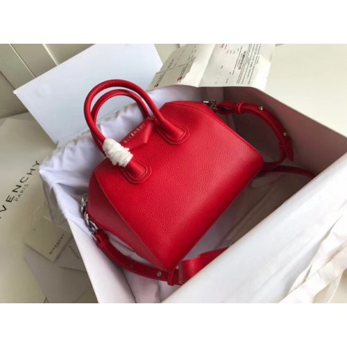 Givenchy Grained Calfskin Antigona Bag BB0511 red