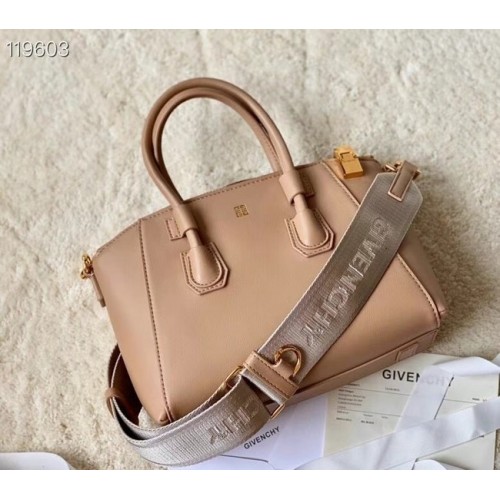 Givenchy Grained Original Calfskin Small Antigona Bag BB0273 Nude